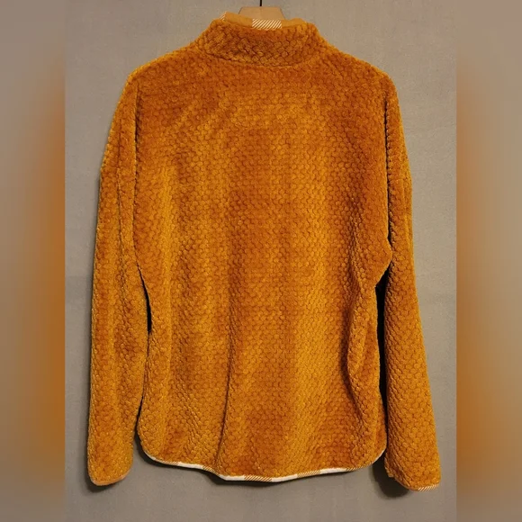 Simply Southern XL Textured Pullover in Mustard - Picture 3 of 9
